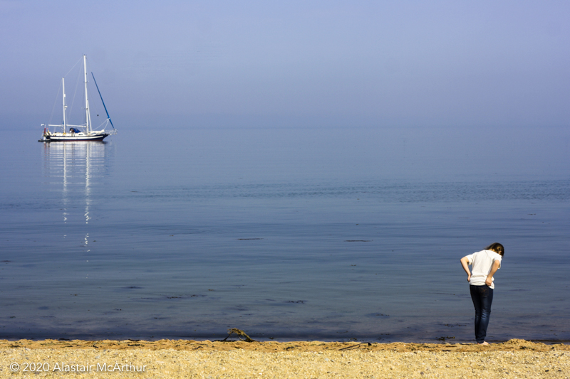 Yacht and Beachcomber. Arran 2011.